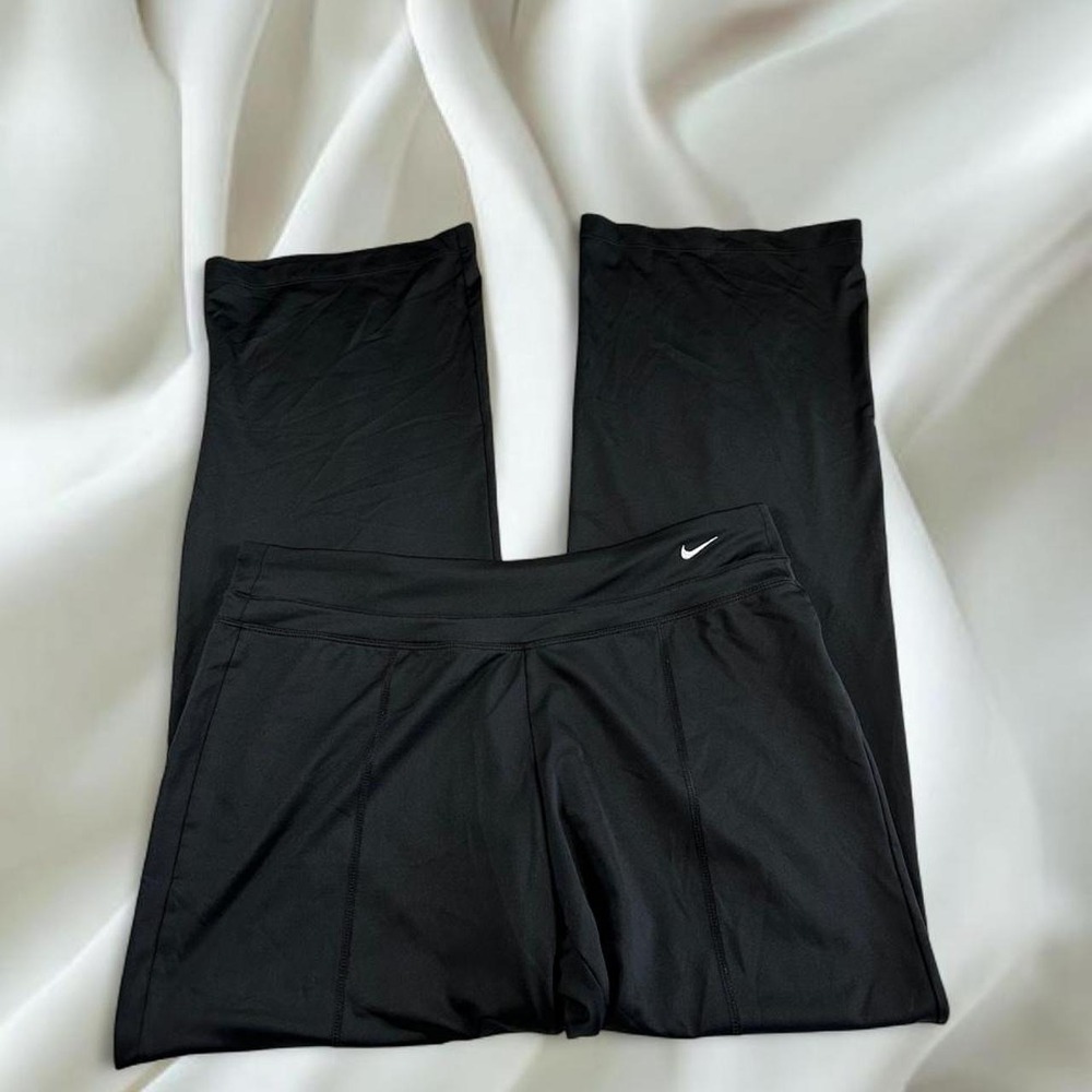 Nike‎ black flare track pants Y2K vintage athletic
